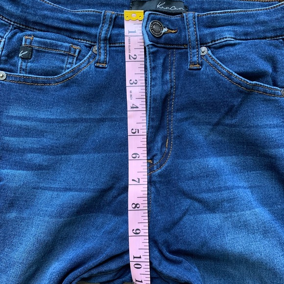 KanCan High Waist Medium Wash Stretchy Skinny Jeans 3  25 - Picture 4 of 6